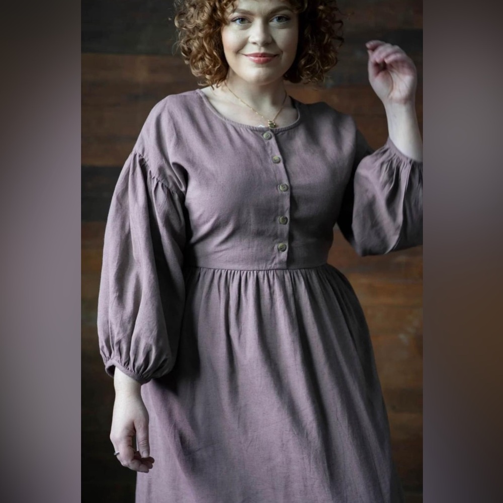 Little Cottonwood Purple Lily Dress -NWT- size XL